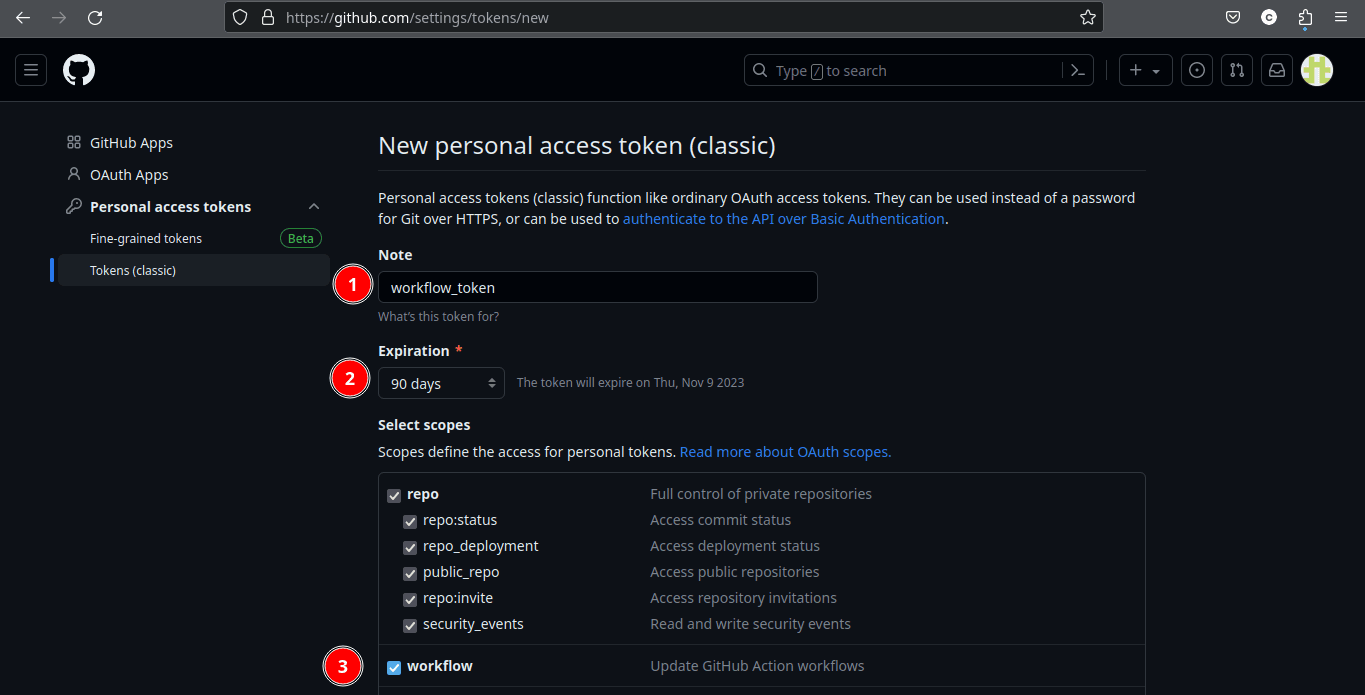 Gh token 4