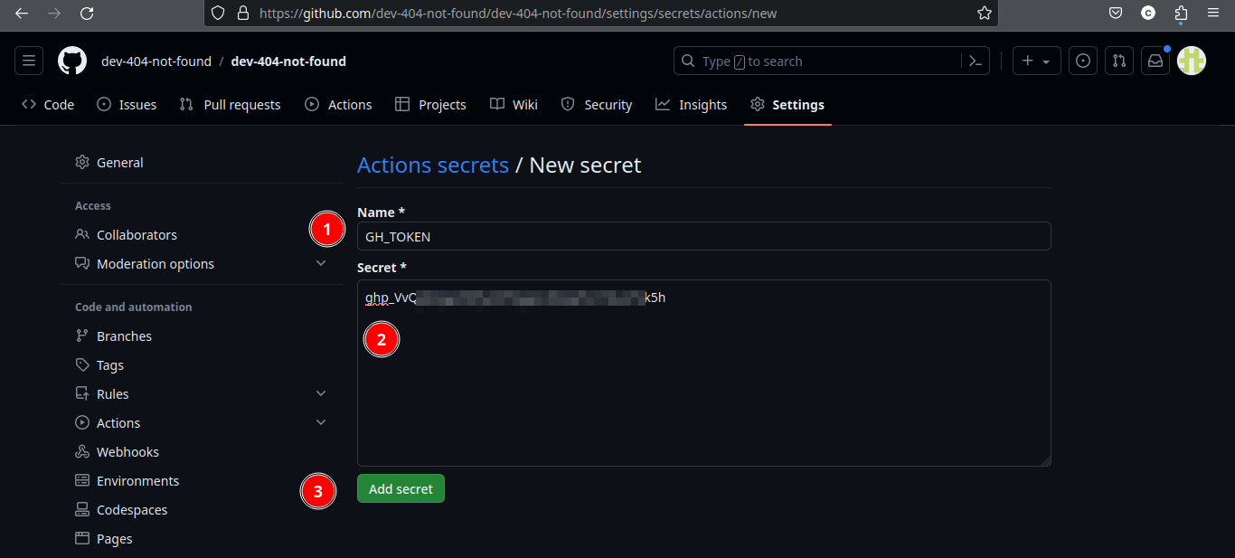 Gh secret 4