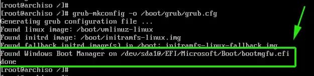 GRUB config done