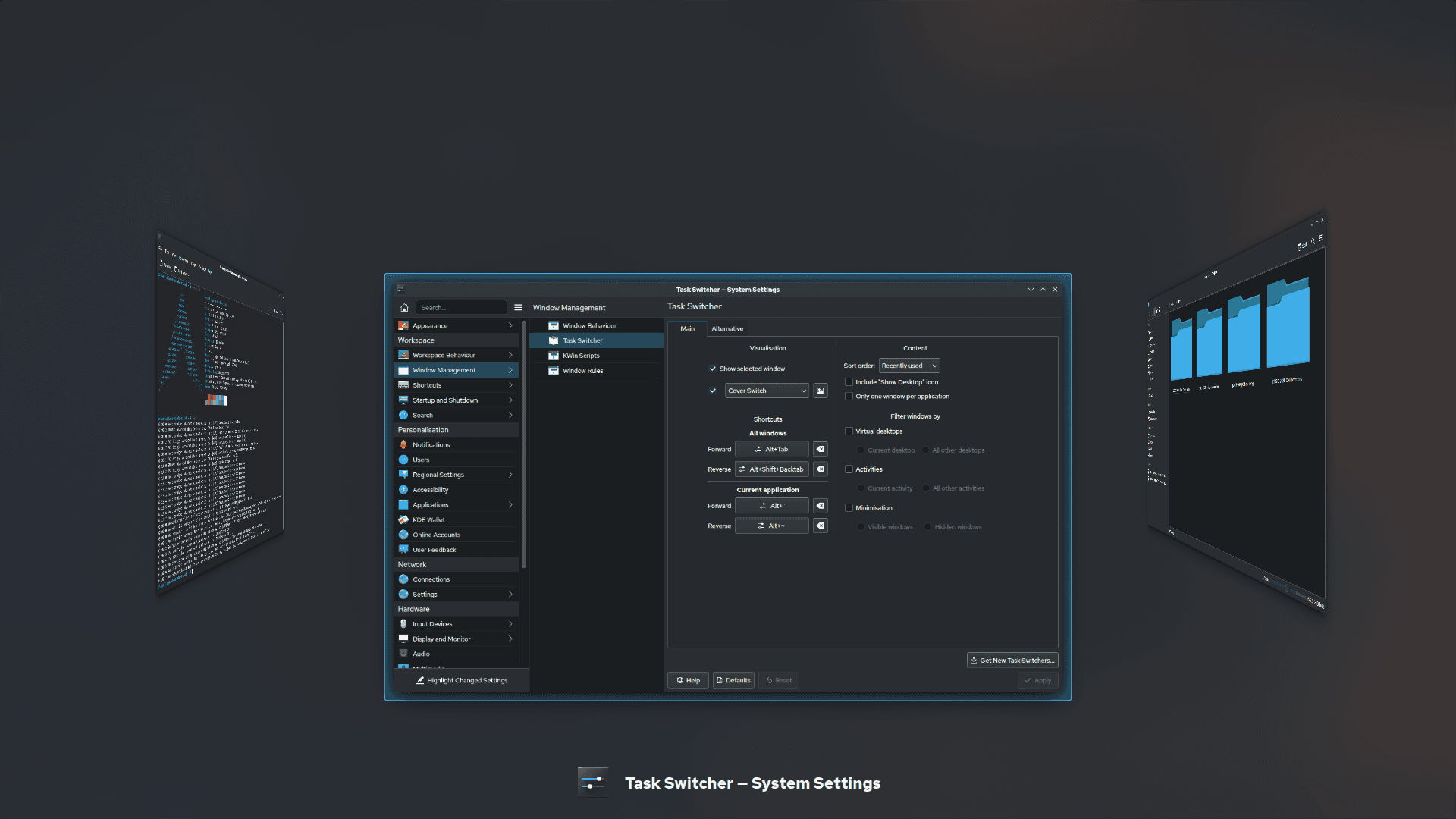Kwin stack WM